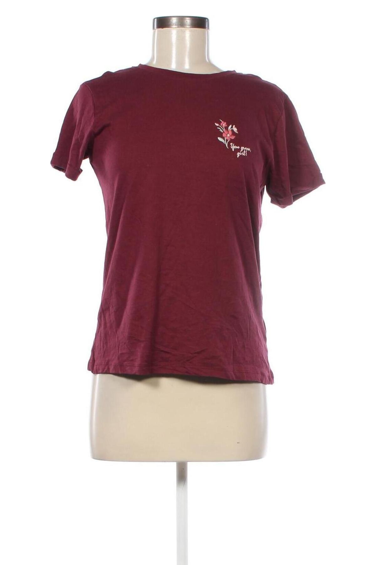 Damen T-Shirt Clockhouse, Größe S, Farbe Rot, Preis 4,99 €