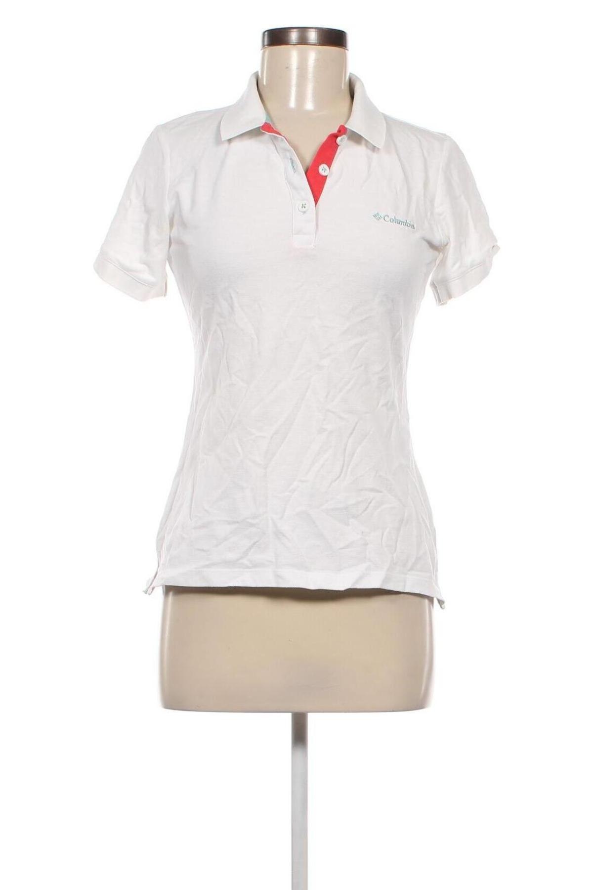 Γυναικείο t-shirt Columbia, Μέγεθος XS, Χρώμα Λευκό, Τιμή 23,49 €