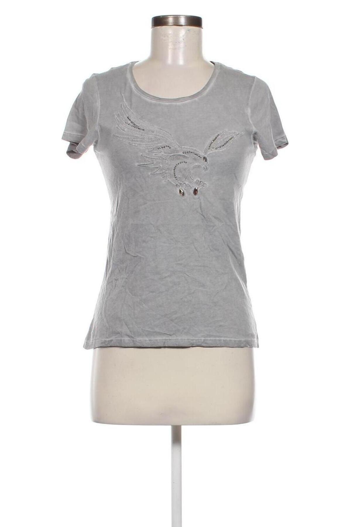 Damen T-Shirt CoolCat, Größe XS, Farbe Grau, Preis € 3,99