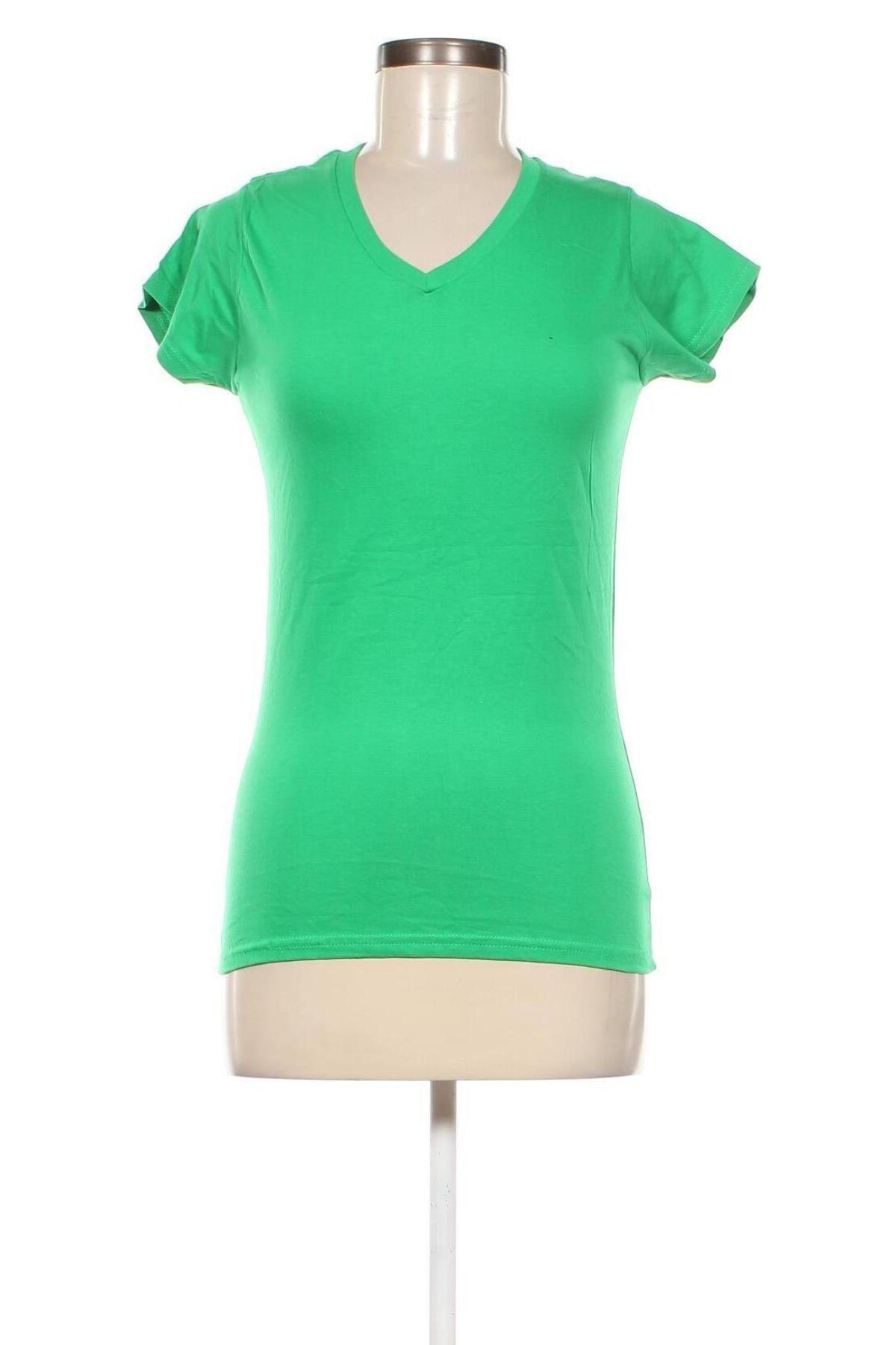 Damen T-Shirt Gildan, Größe M, Farbe Grün, Preis 5,99 €