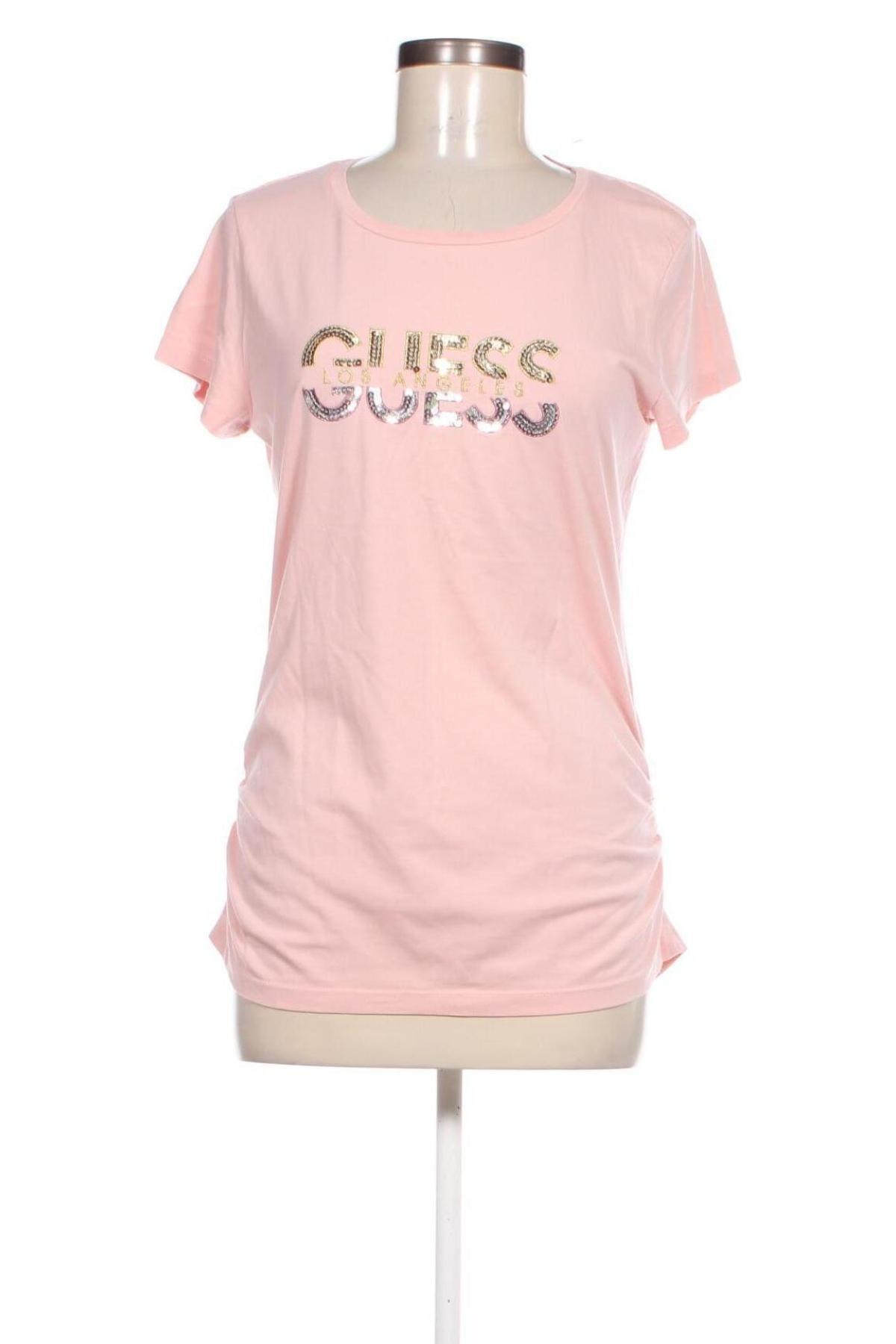 Tricou de femei Guess, Mărime XL, Culoare Roz, Preț 49,99 Lei