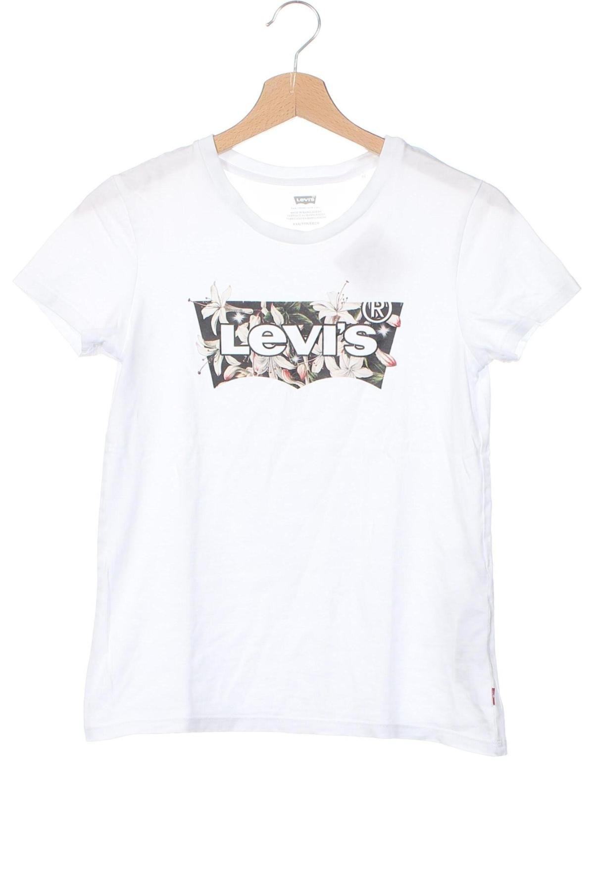 Damski T-shirt Levi's, Rozmiar XXS, Kolor Biały, Cena 34,99 zł