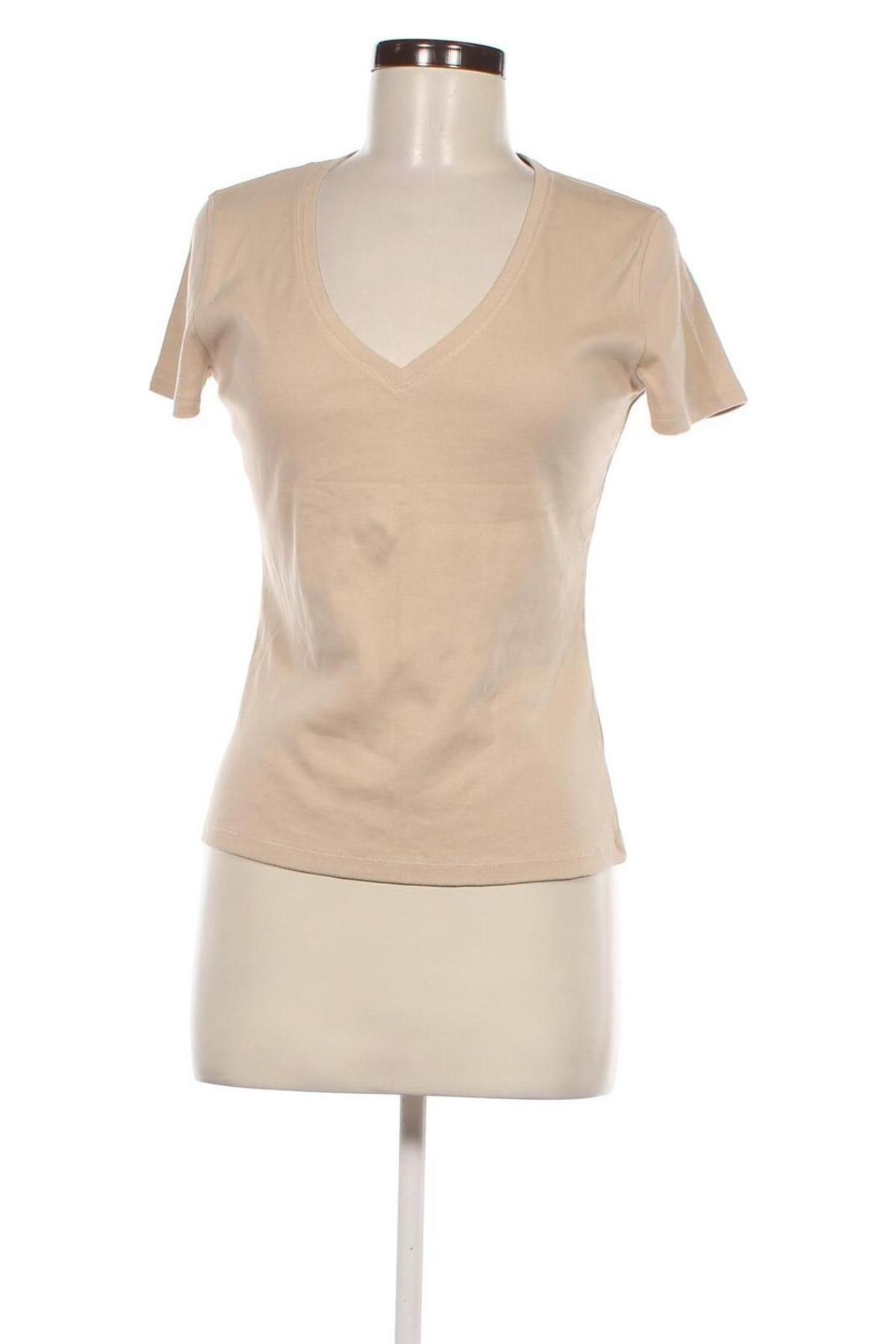 Damen T-Shirt Marks & Spencer, Größe M, Farbe Beige, Preis 8,02 €