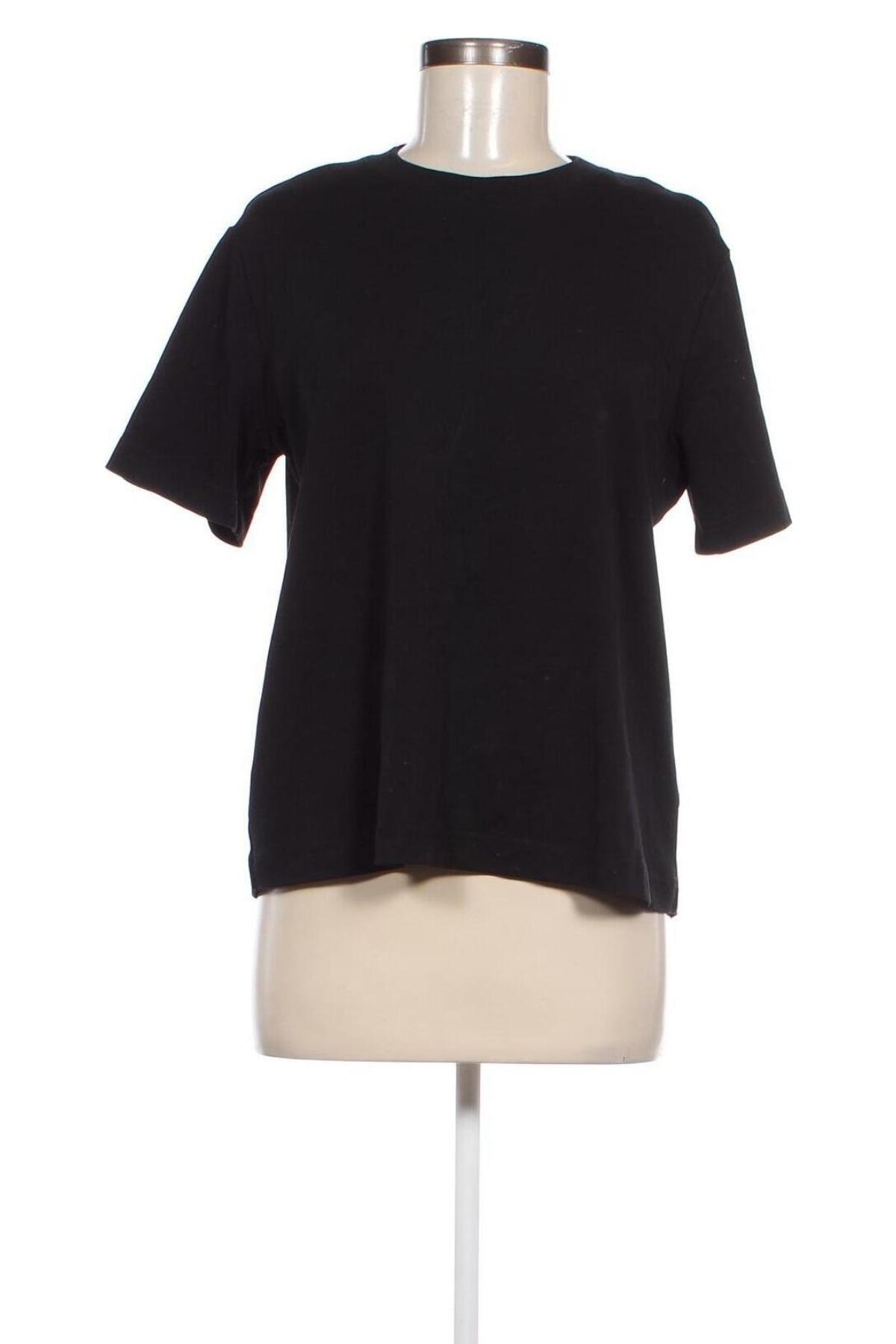 Tricou de femei Massimo Dutti, Mărime L, Culoare Negru, Preț 178,37 Lei