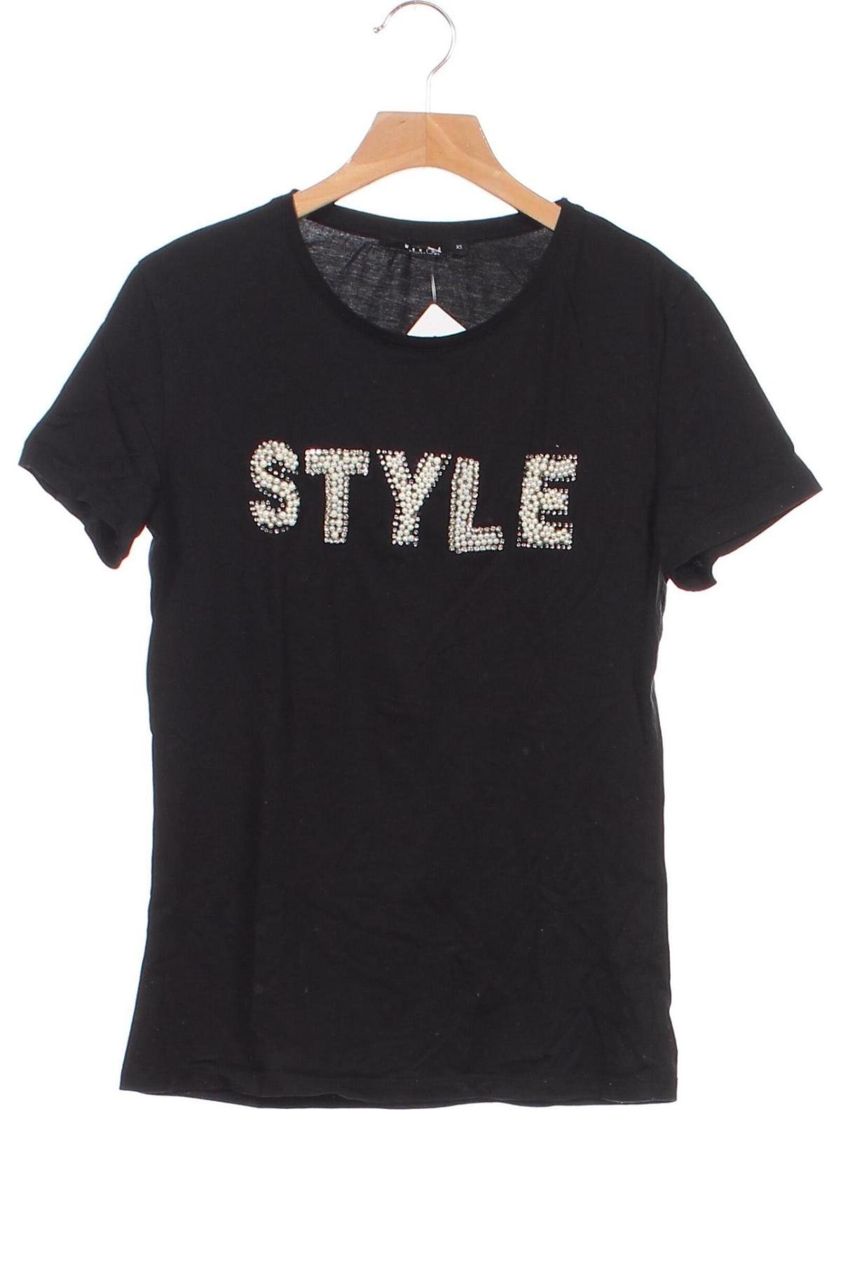 Tricou de femei Mohito, Mărime XS, Culoare Negru, Preț 19,99 Lei