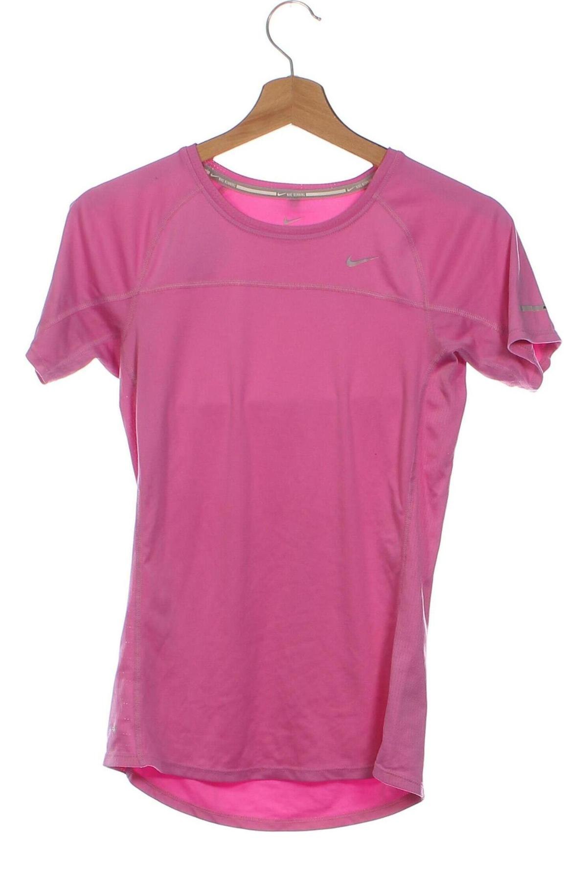 Damen T-Shirt Nike Running, Größe XS, Farbe Rosa, Preis € 10,73