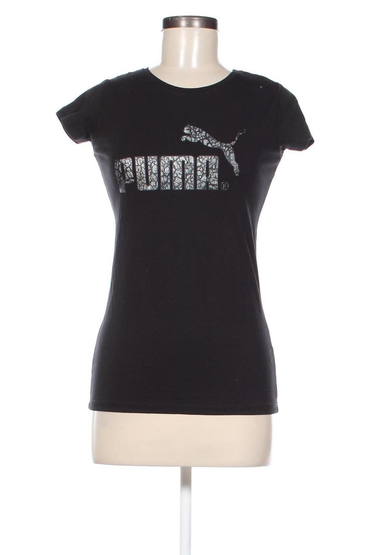 Damen T-Shirt PUMA, Größe M, Farbe Schwarz, Preis 8,49 €