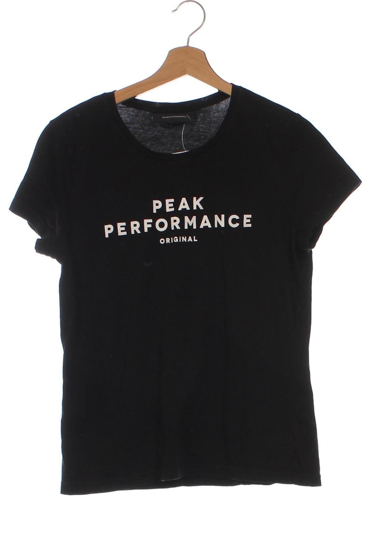 Γυναικείο t-shirt Peak Performance, Μέγεθος M, Χρώμα Μαύρο, Τιμή 15,99 €