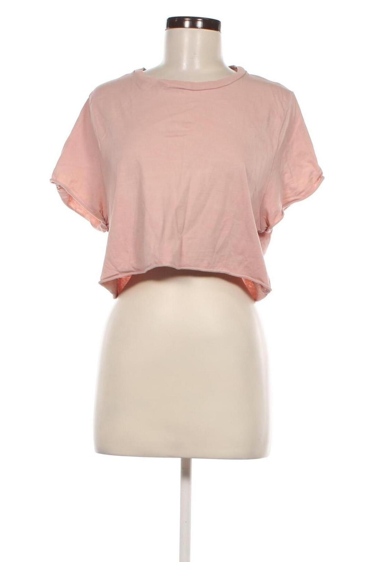 Damen T-Shirt Pull&Bear, Größe L, Farbe Rosa, Preis € 3,99