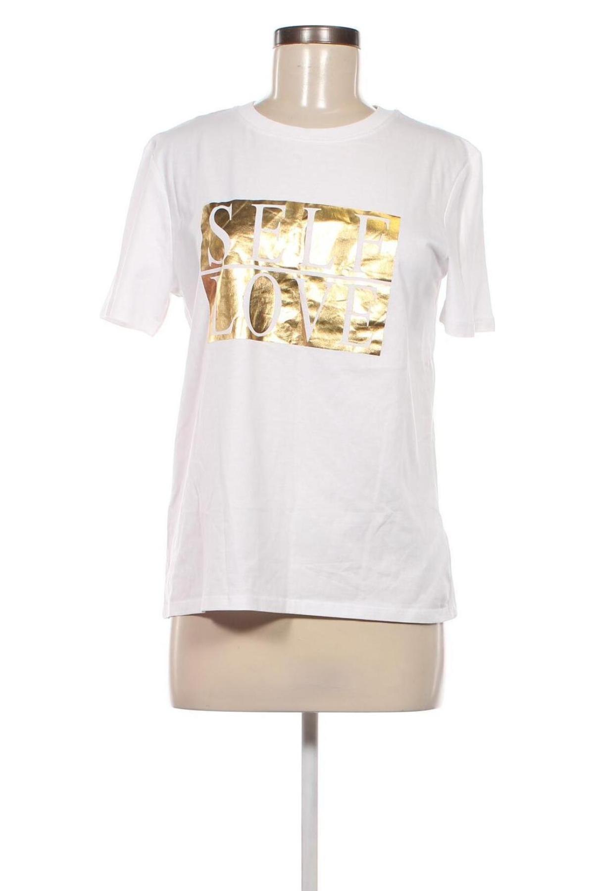 Γυναικείο t-shirt Tally Weijl, Μέγεθος S, Χρώμα Λευκό, Τιμή 6,99 €