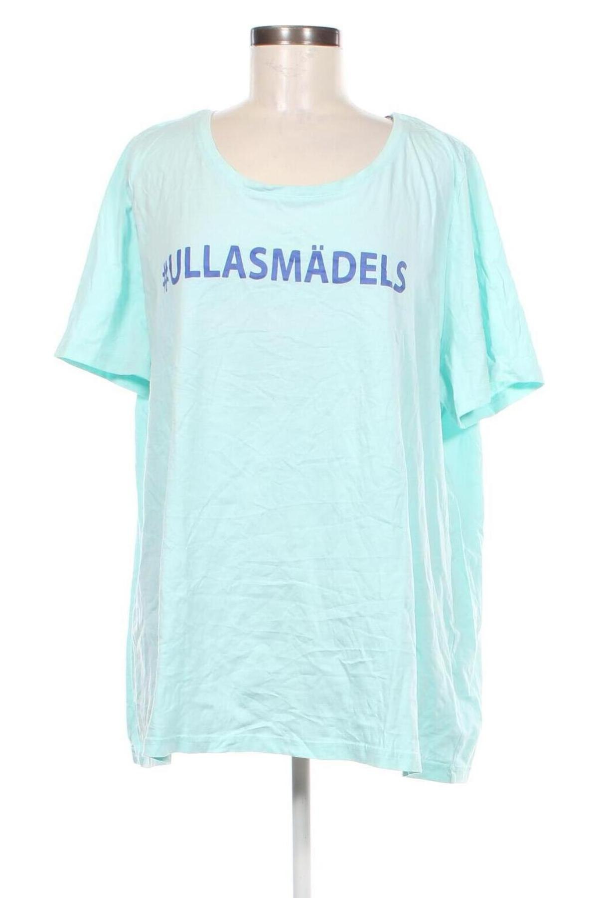 Damen T-Shirt Ulla Popken, Größe XXL, Farbe Blau, Preis 10,49 €