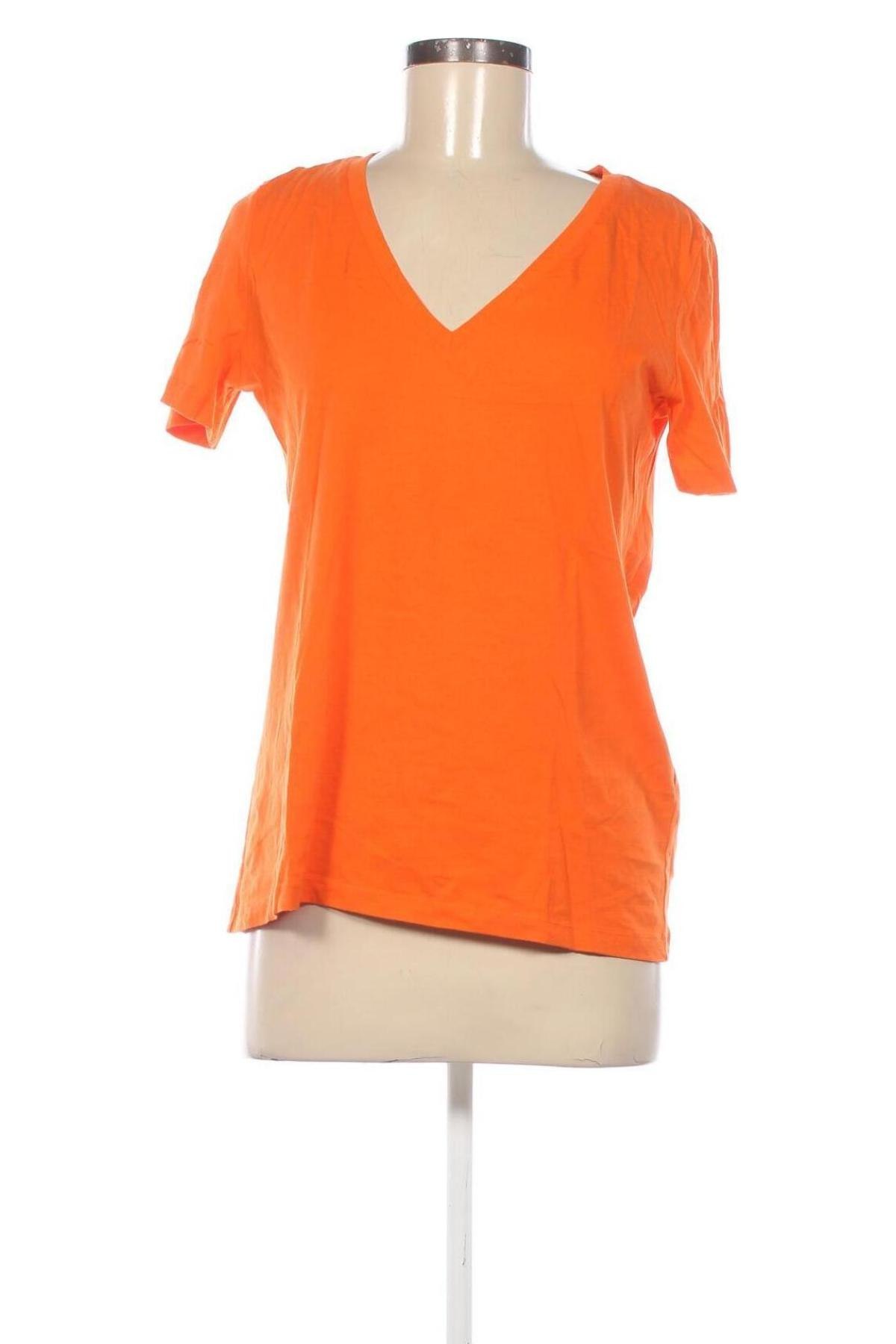 Damen T-Shirt Zara, Größe M, Farbe Orange, Preis 3,99 €