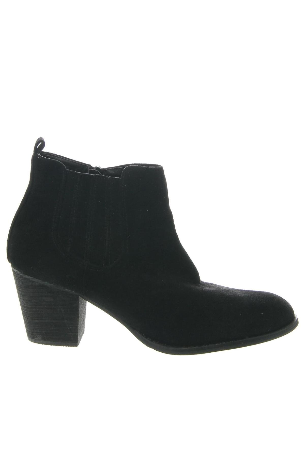 Dámské poltopánky Ideal Shoes, Veľkosť 40, Farba Čierna, Cena  22,95 €