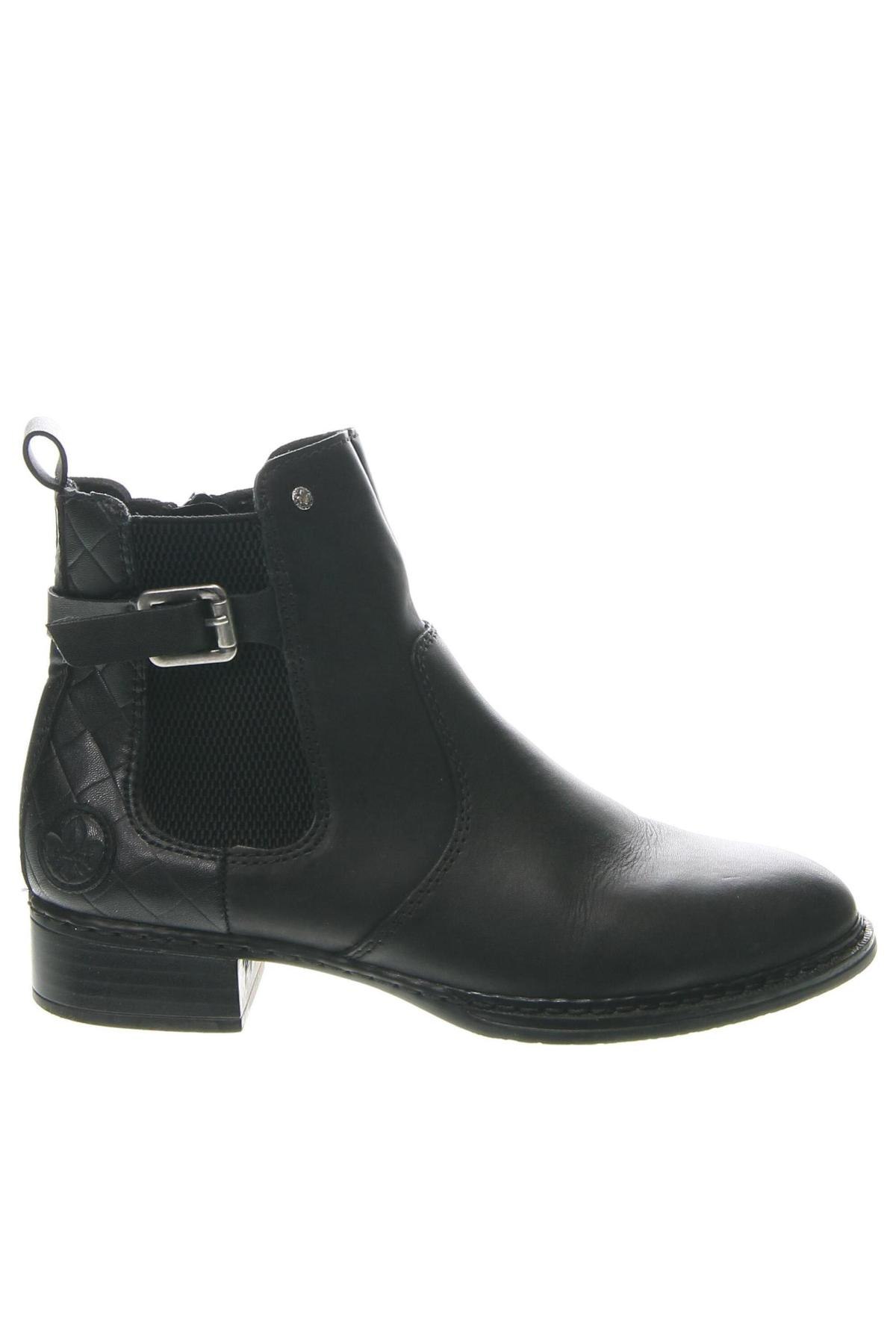 Botine de damă Rieker, Mărime 37, Culoare Negru, Preț 110,99 Lei