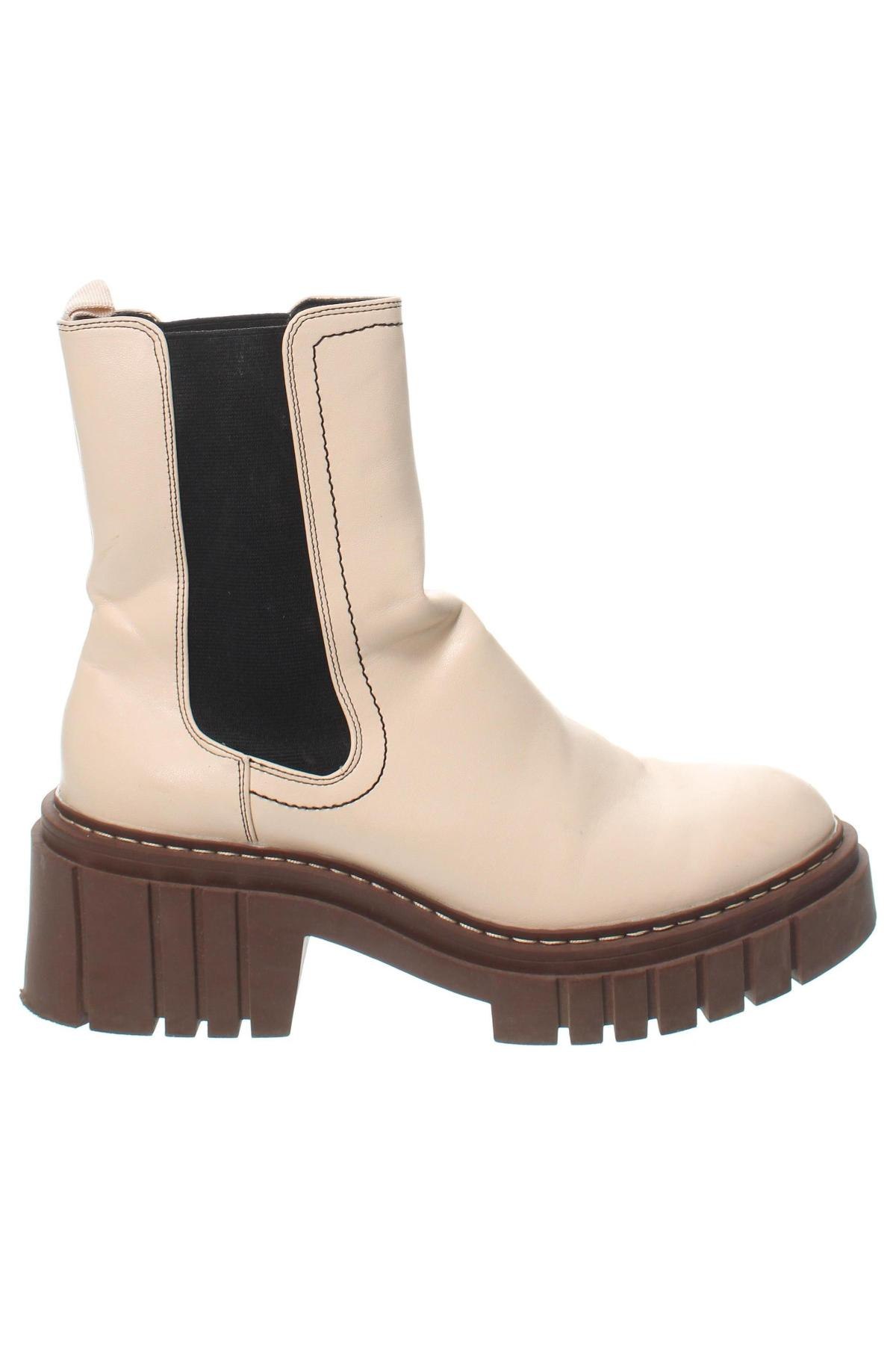 Botine de damă Stradivarius, Mărime 41, Culoare Bej, Preț 67,99 Lei