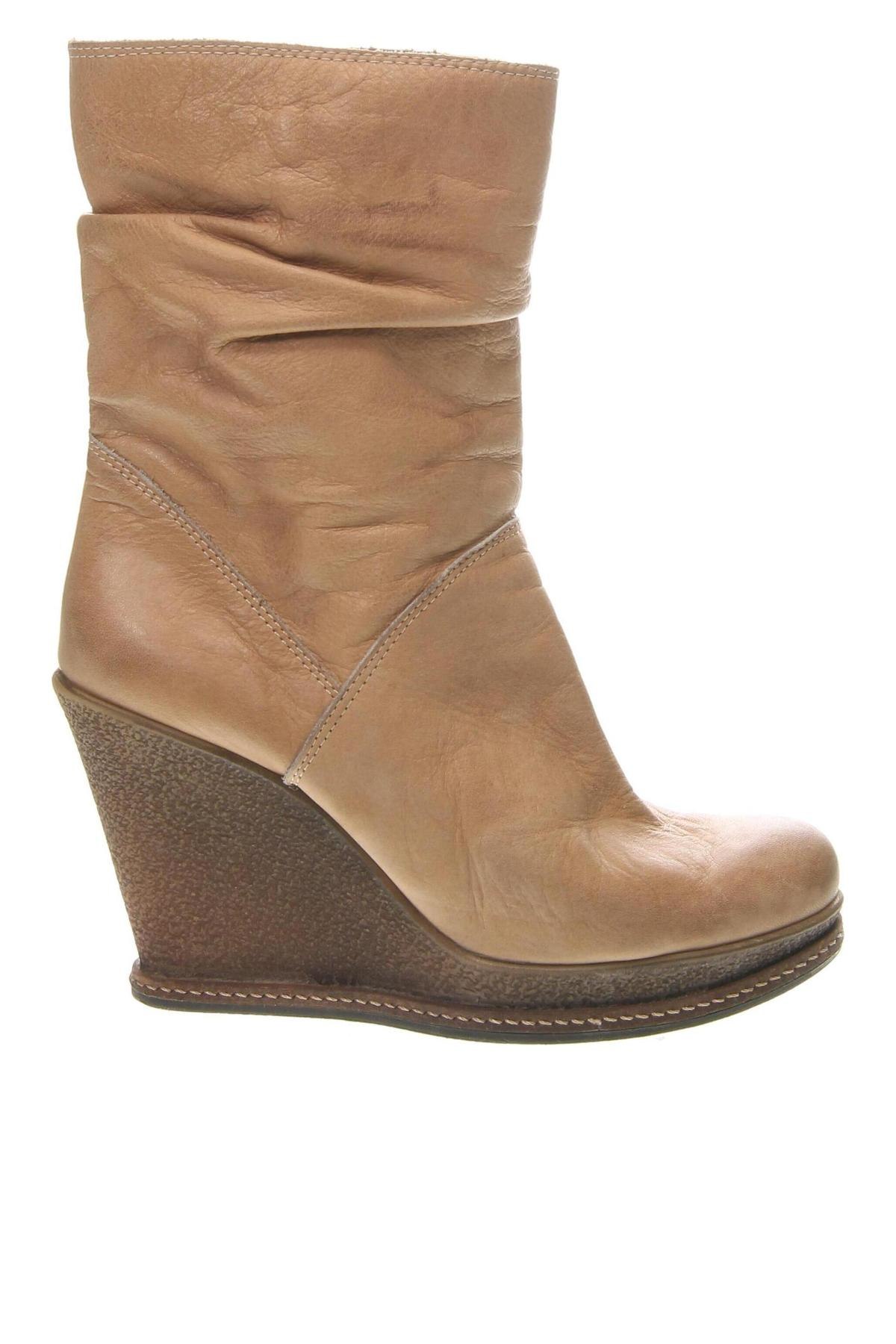 Damen Stiefeletten Tsakiris Mallas, Größe 39, Farbe Beige, Preis € 28,49