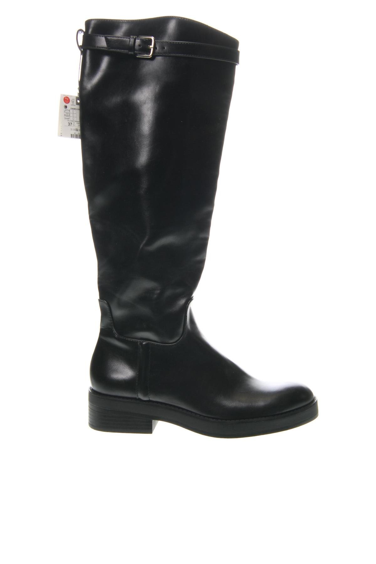 Damenstiefel Zara, Größe 37, Farbe Schwarz, Preis 33,49 €