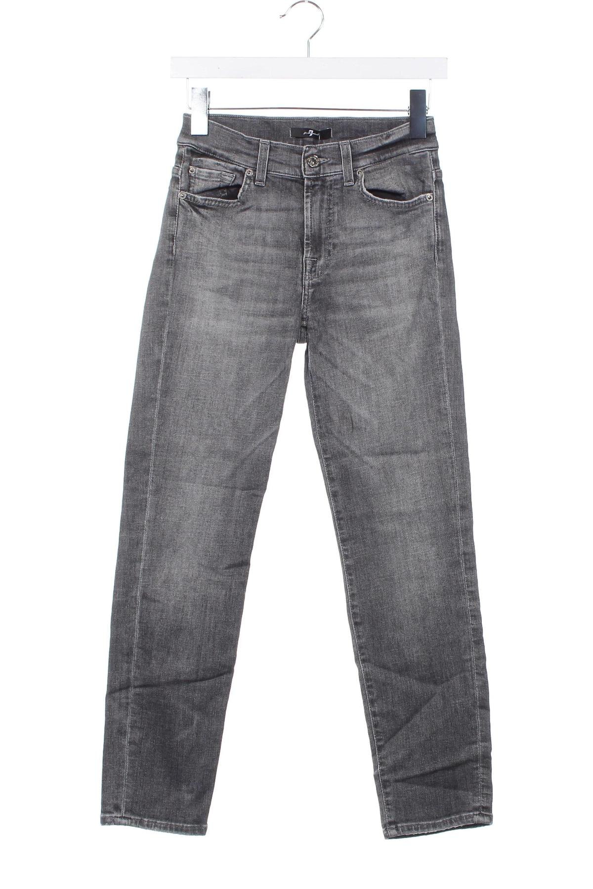 Damskie jeansy 7 For All Mankind, Rozmiar XS, Kolor Szary, Cena 132,48 zł