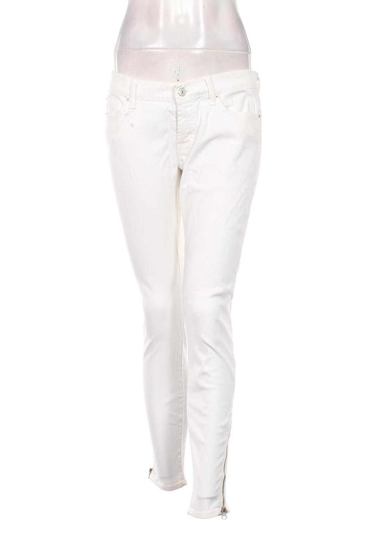 Damen Jeans 7 For All Mankind, Größe M, Farbe Weiß, Preis € 95,79