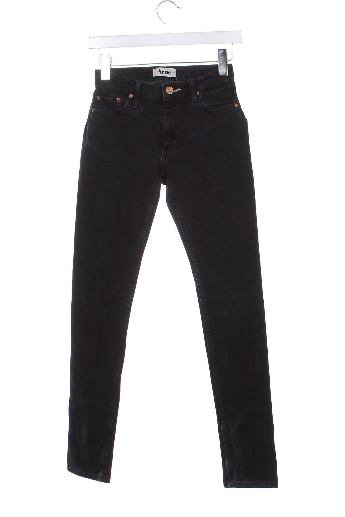 Damen Jeans Acne, Größe XXS, Farbe Schwarz, Preis € 54,63