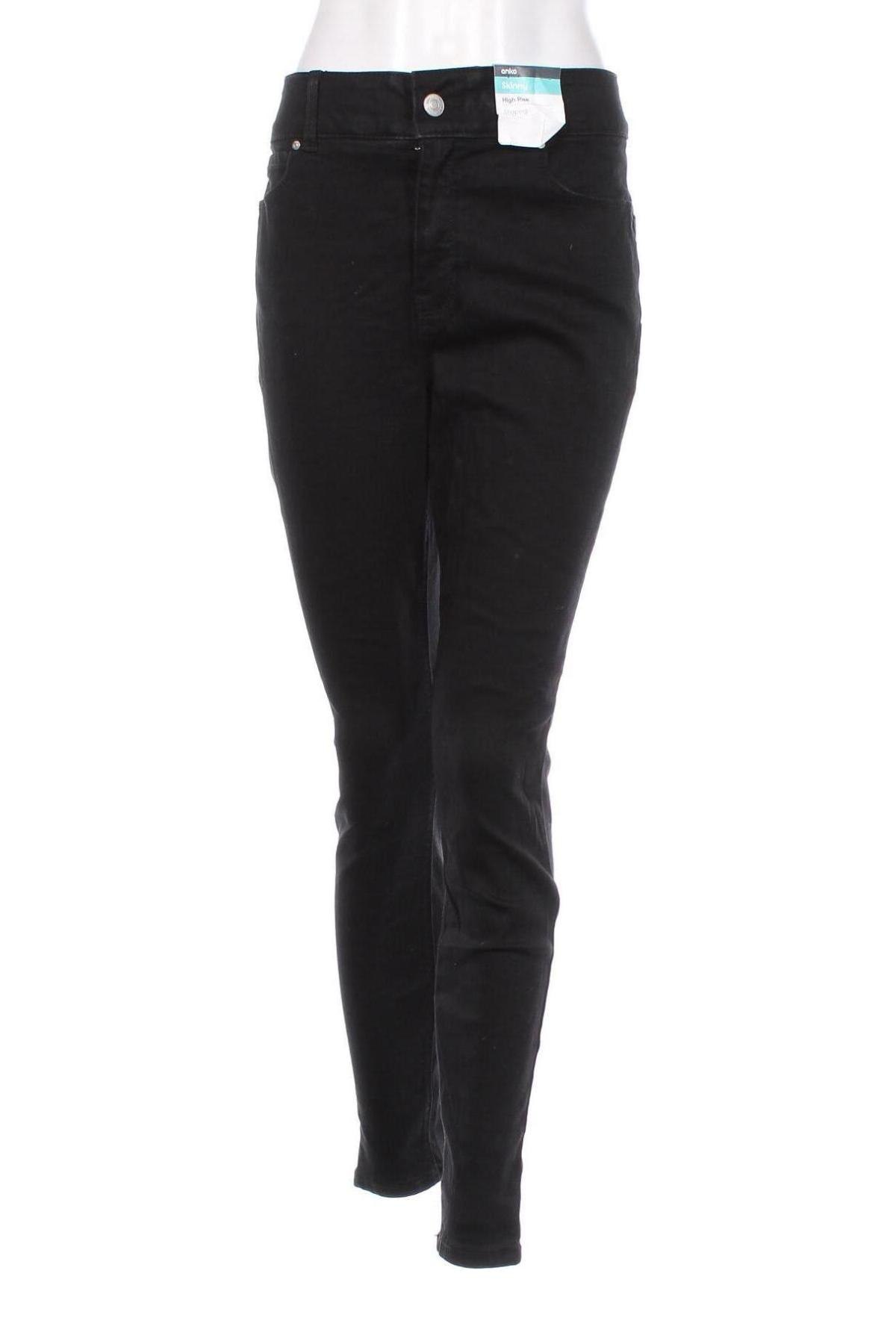 Damen Jeans Anko, Größe L, Farbe Schwarz, Preis 11,99 €