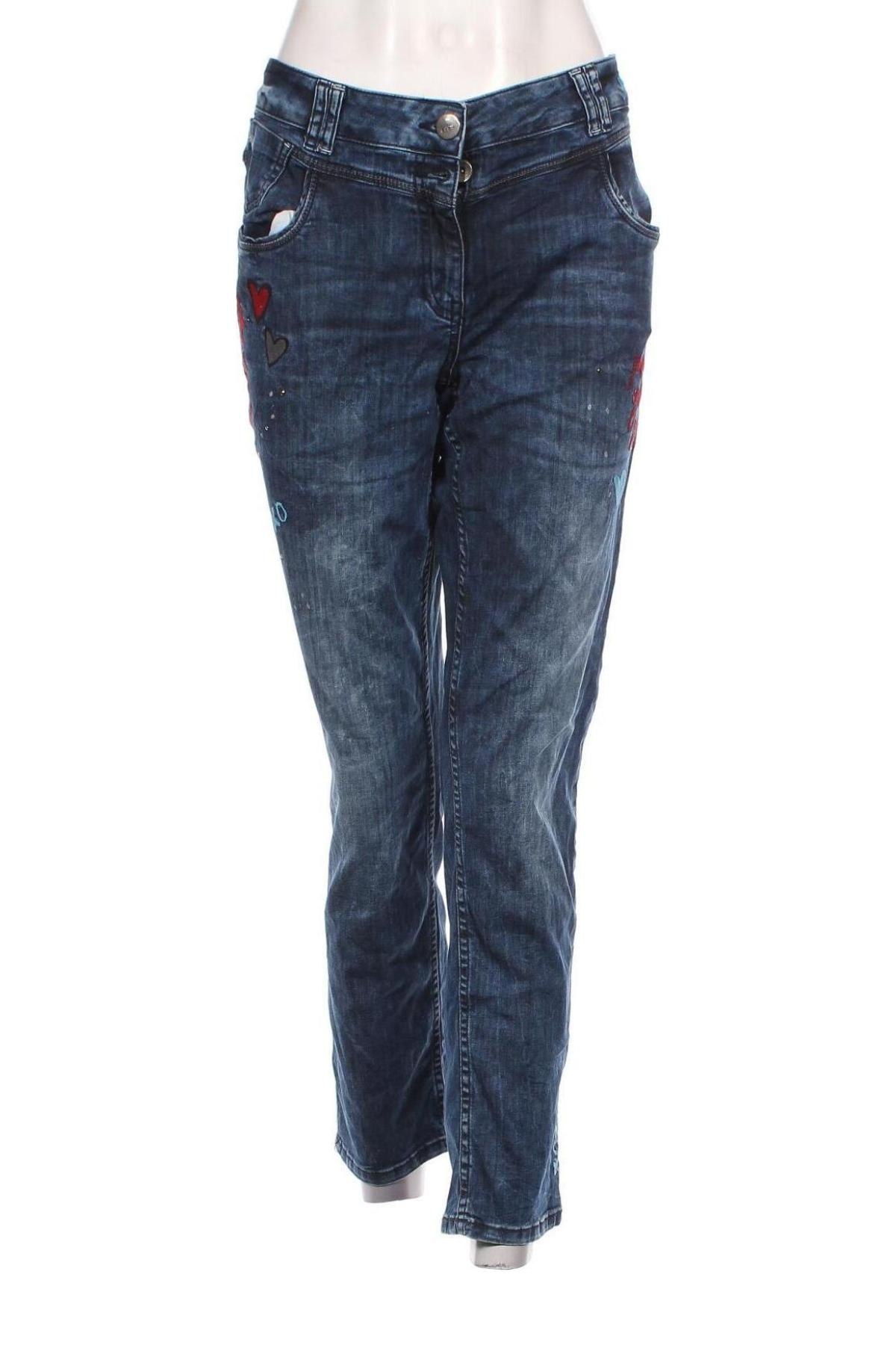 Damen Jeans Cecil, Größe L, Farbe Blau, Preis € 11,99