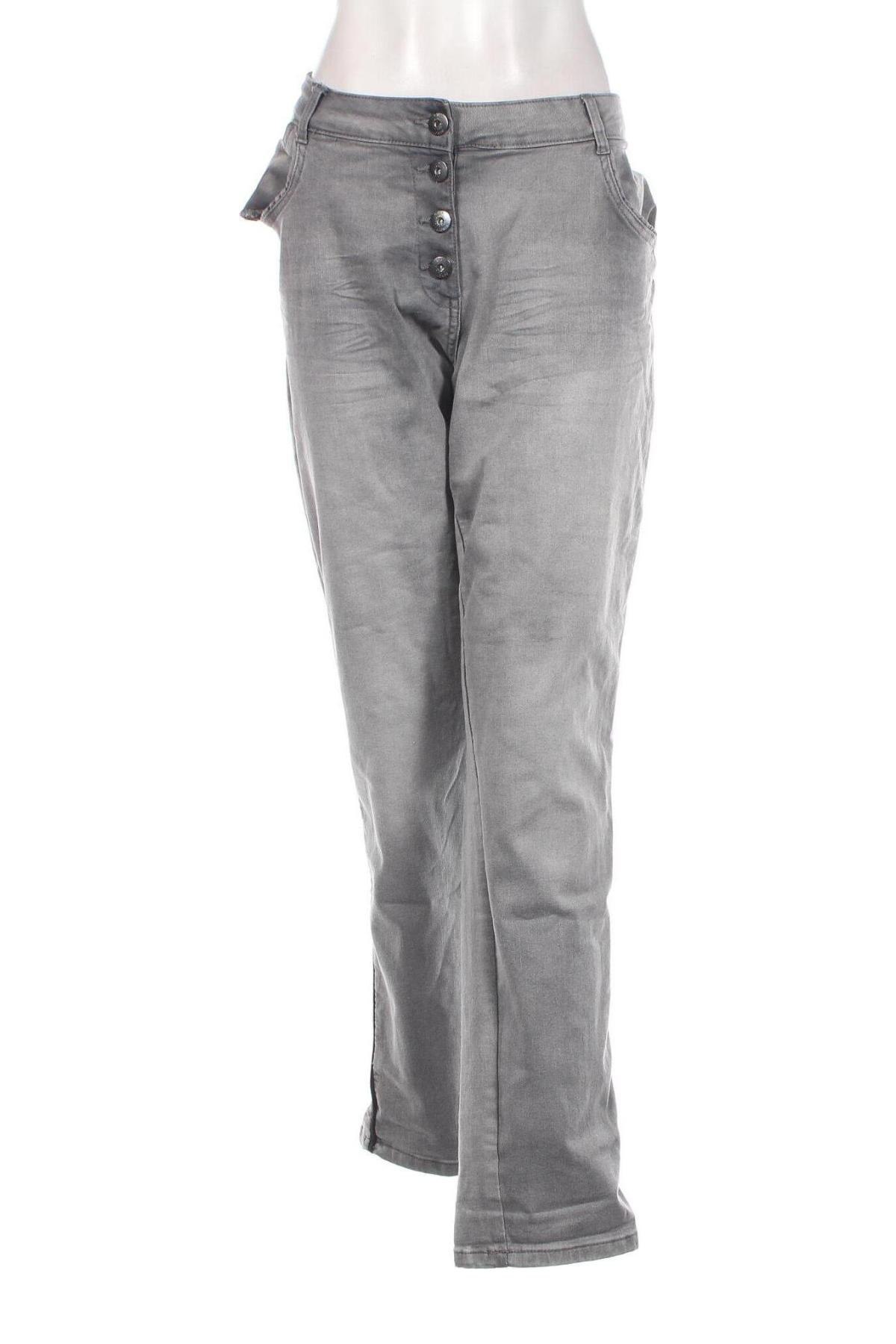 Damen Jeans Gina Benotti, Größe XL, Farbe Grau, Preis 9,49 €