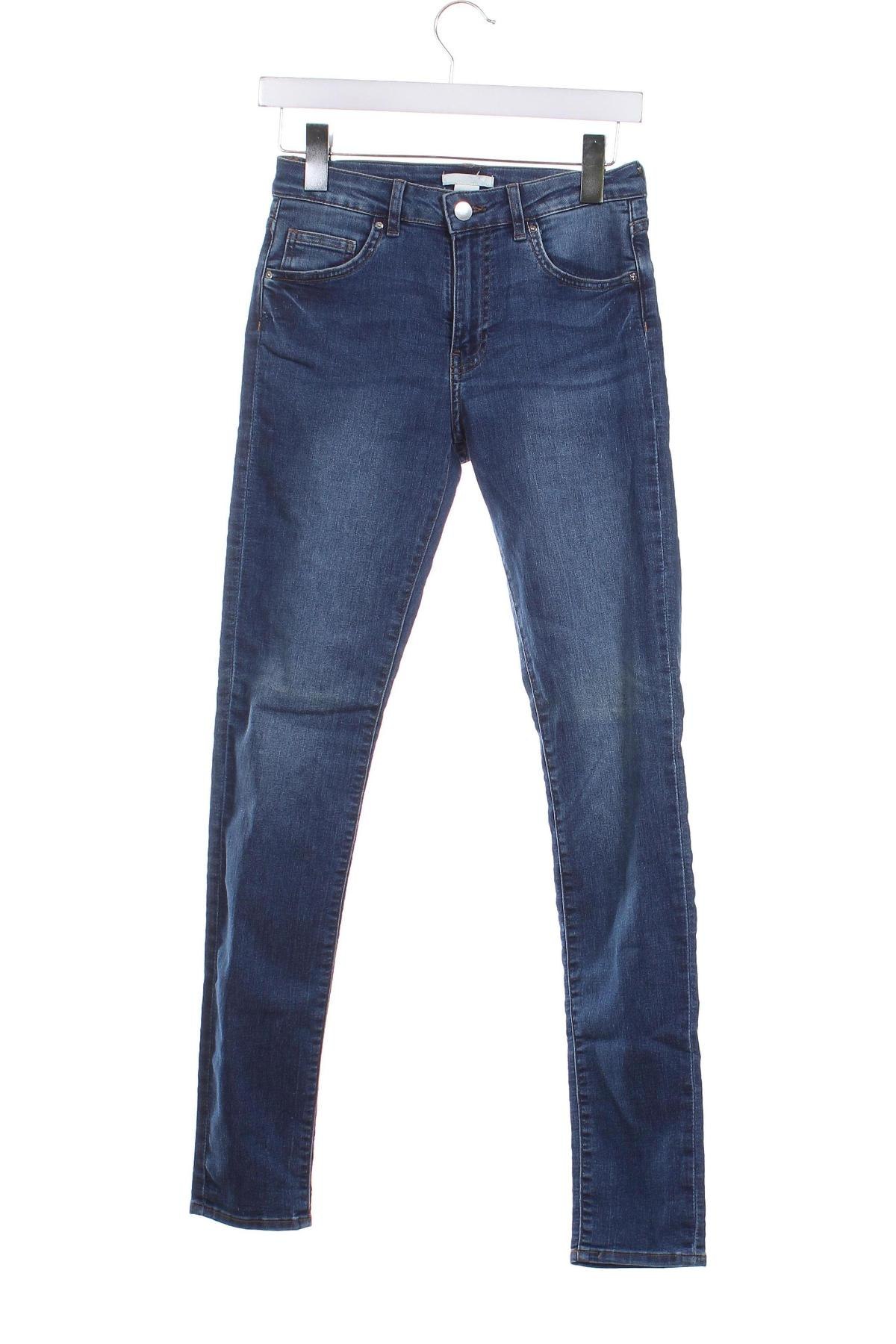 Damskie jeansy H&M, Rozmiar S, Kolor Niebieski, Cena 31,99 zł