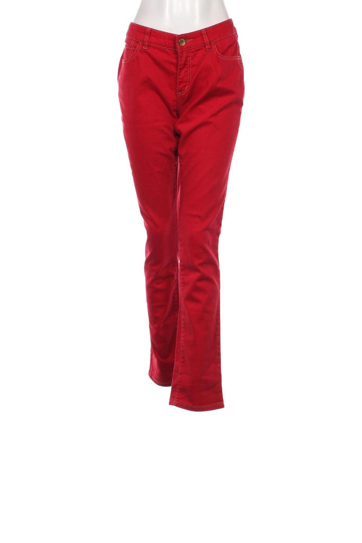 Damen Jeans KappAhl, Größe L, Farbe Rot, Preis 10,99 €