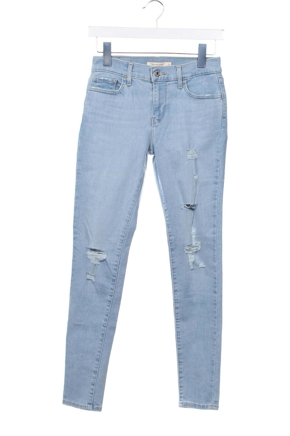 Dámske džínsy  Levi's, Veľkosť XS, Farba Modrá, Cena  27,25 €