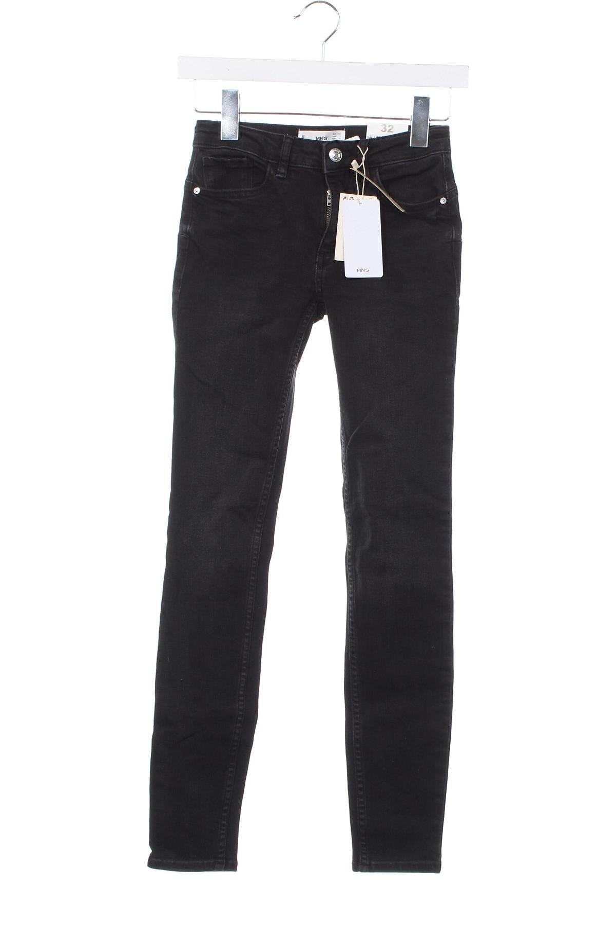 Damen Jeans Mango, Größe XXS, Farbe Schwarz, Preis 27,99 €