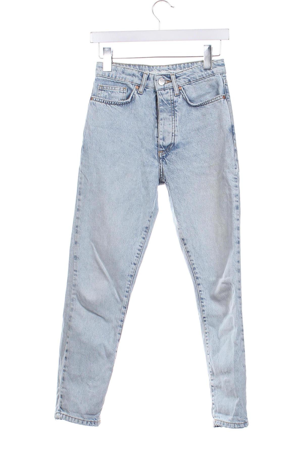 Damskie jeansy Never Denim, Rozmiar XS, Kolor Niebieski, Cena 63,99 zł