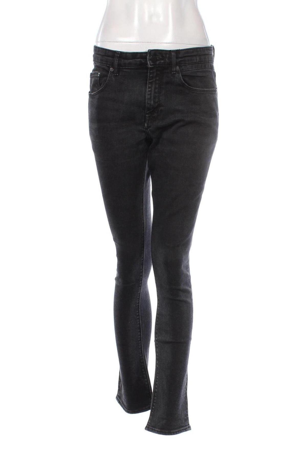 Damskie jeansy Pull&Bear, Rozmiar M, Kolor Szary, Cena 33,99 zł