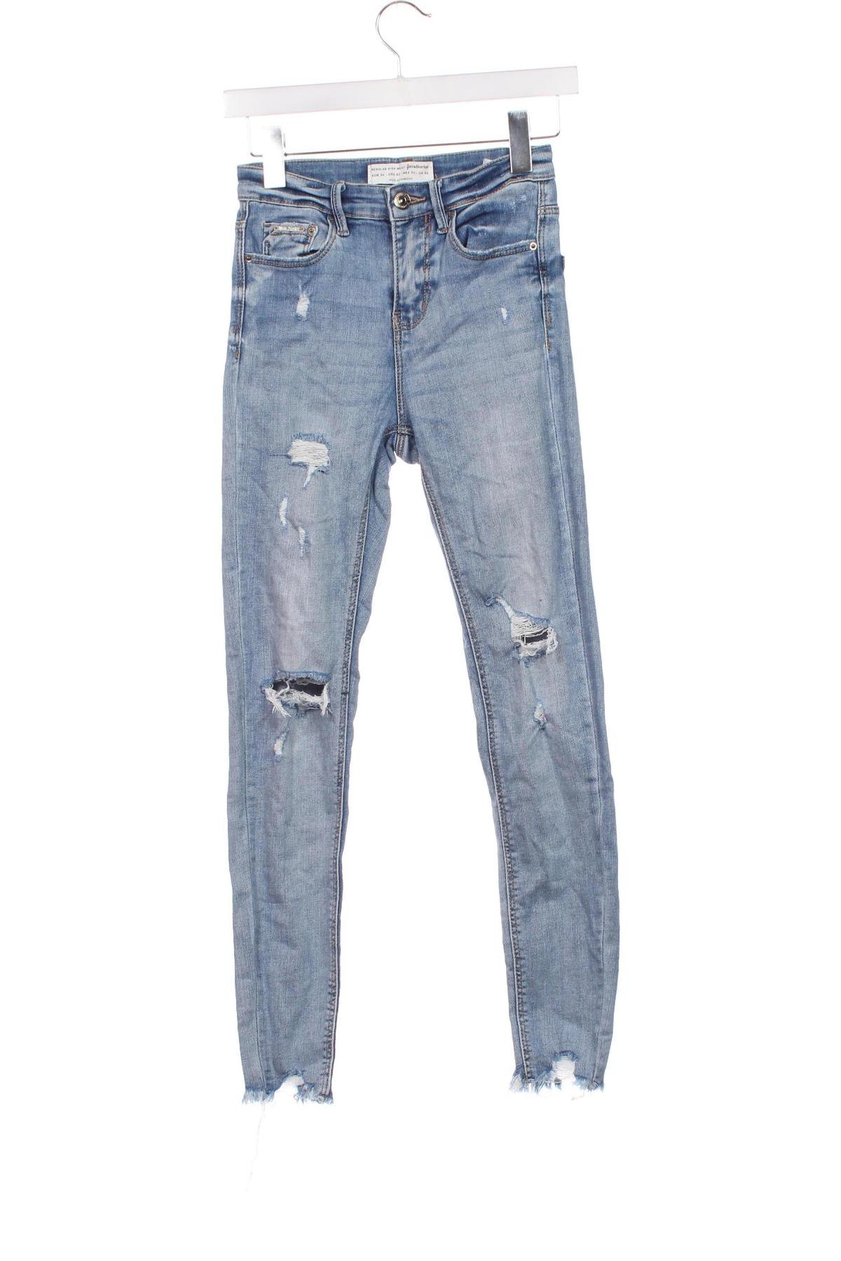 Damen Jeans Stradivarius, Größe XS, Farbe Blau, Preis € 9,49