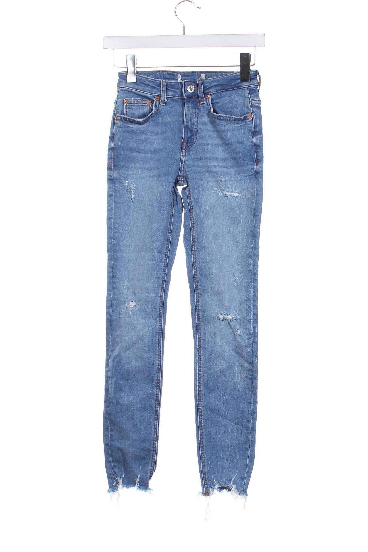 Damen Jeans Zara, Größe XXS, Farbe Blau, Preis € 7,49