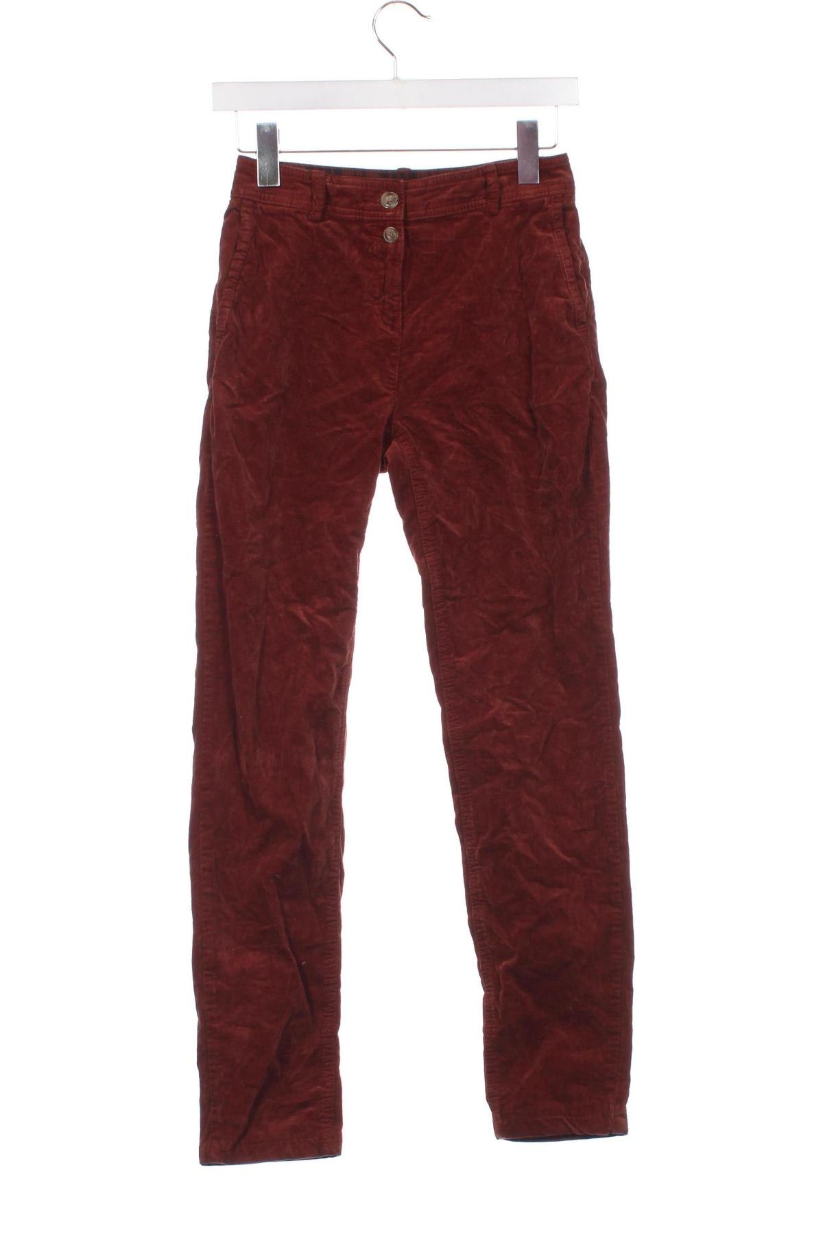 Pantaloni de velvet de femei Edc By Esprit, Mărime XXS, Culoare Maro, Preț 67,99 Lei