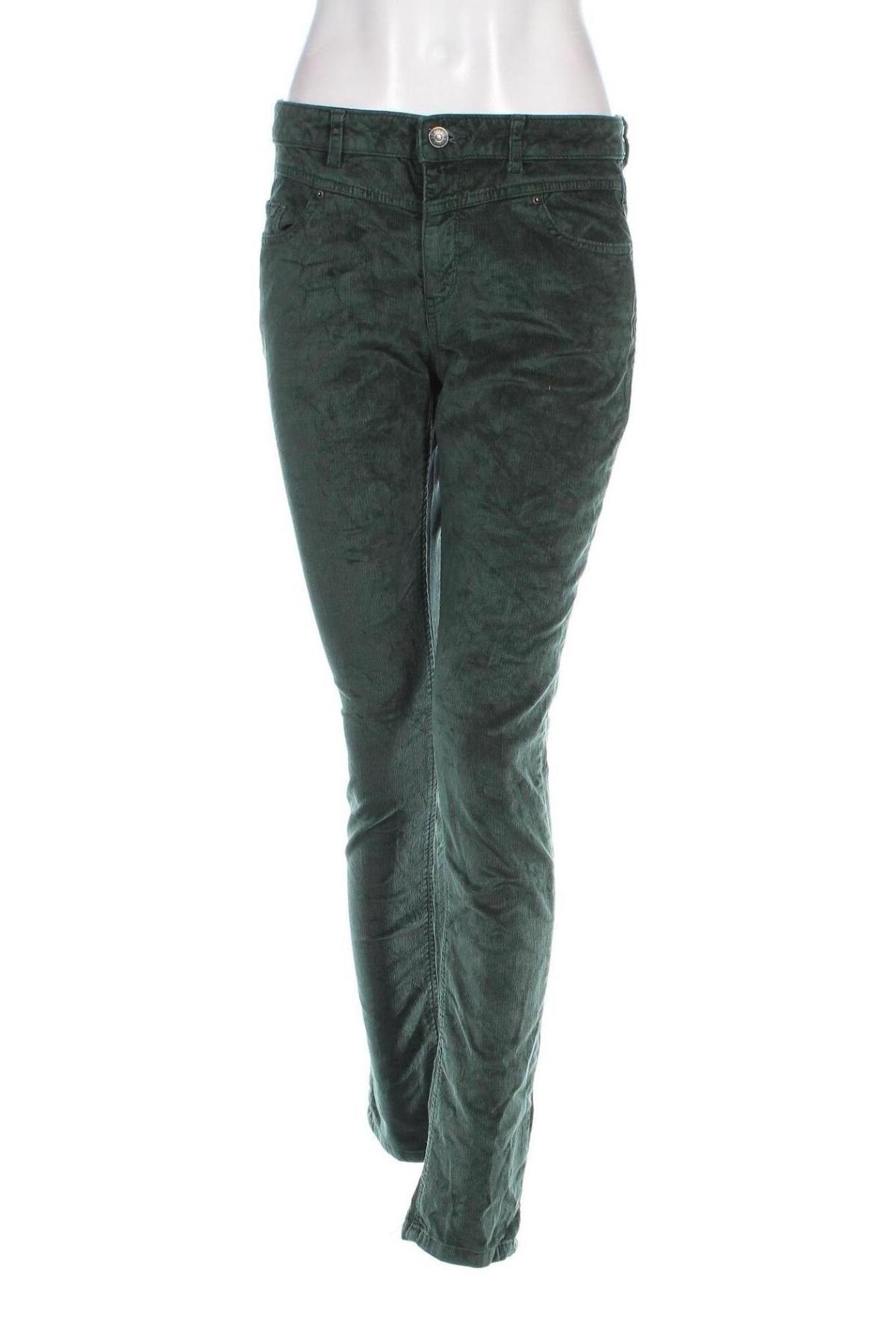 Pantaloni de velvet de femei Esprit, Mărime S, Culoare Verde, Preț 40,99 Lei