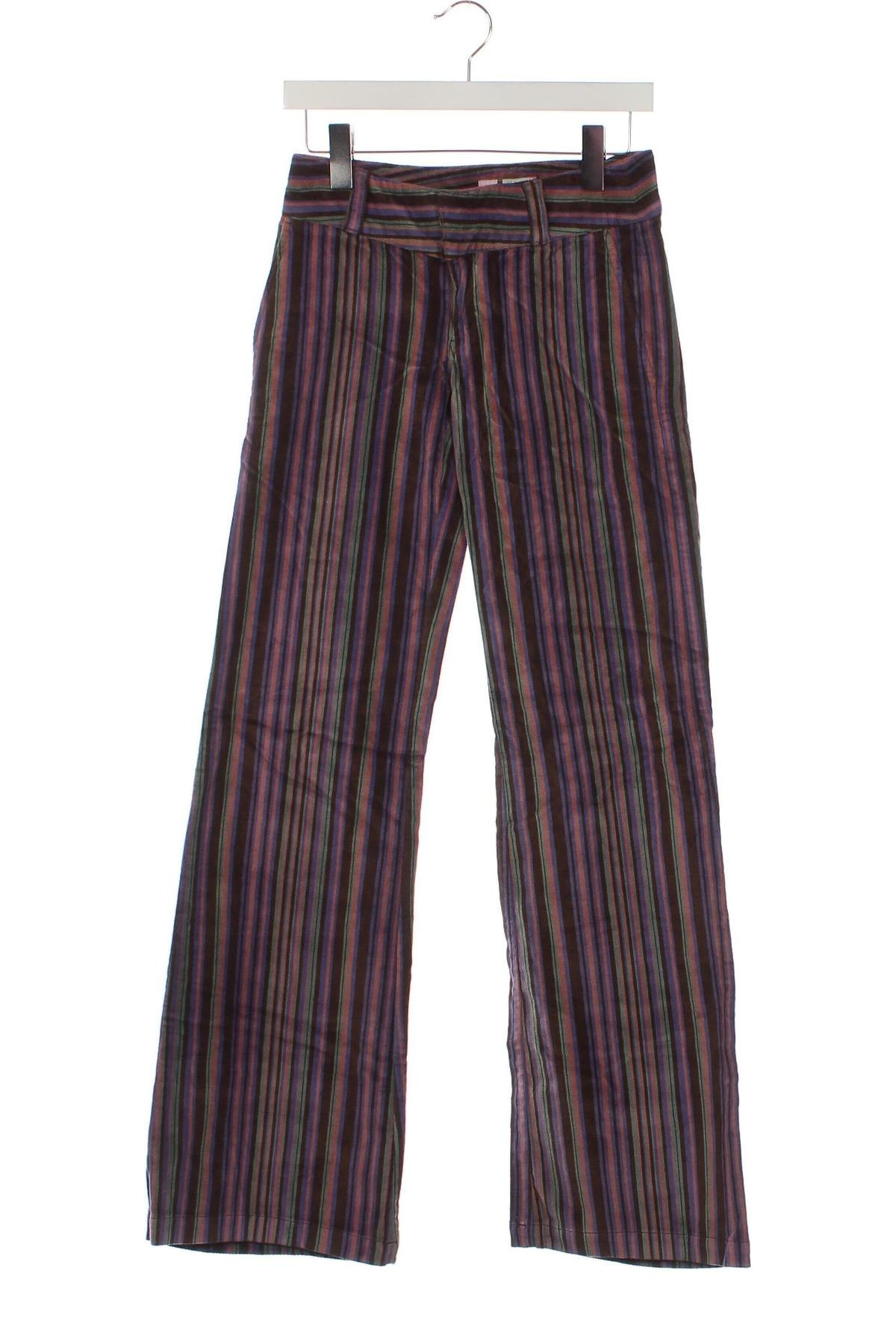 Pantaloni de velvet de femei Quiksilver, Mărime XS, Culoare Multicolor, Preț 166,99 Lei