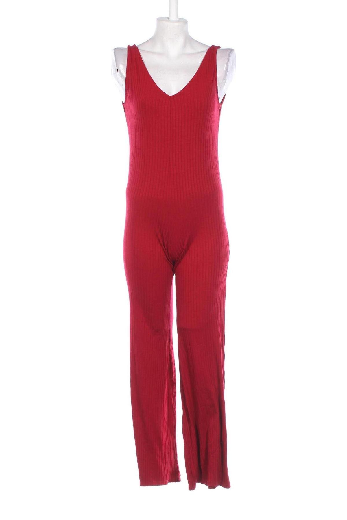 Damen Overall Bershka, Größe M, Farbe Rot, Preis 9,10 €