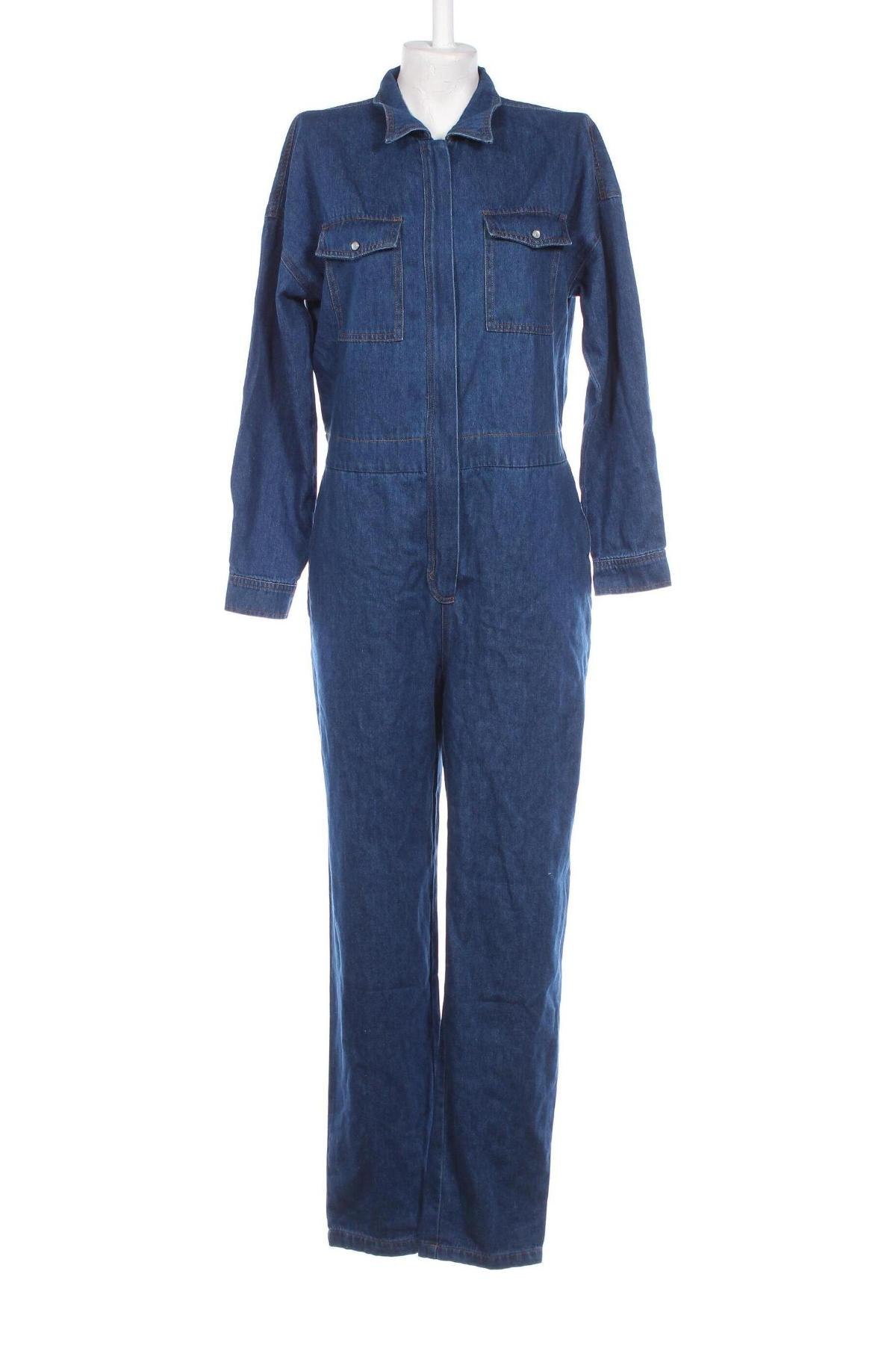 Damen Overall Pulz Jeans, Größe L, Farbe Blau, Preis 48,49 €