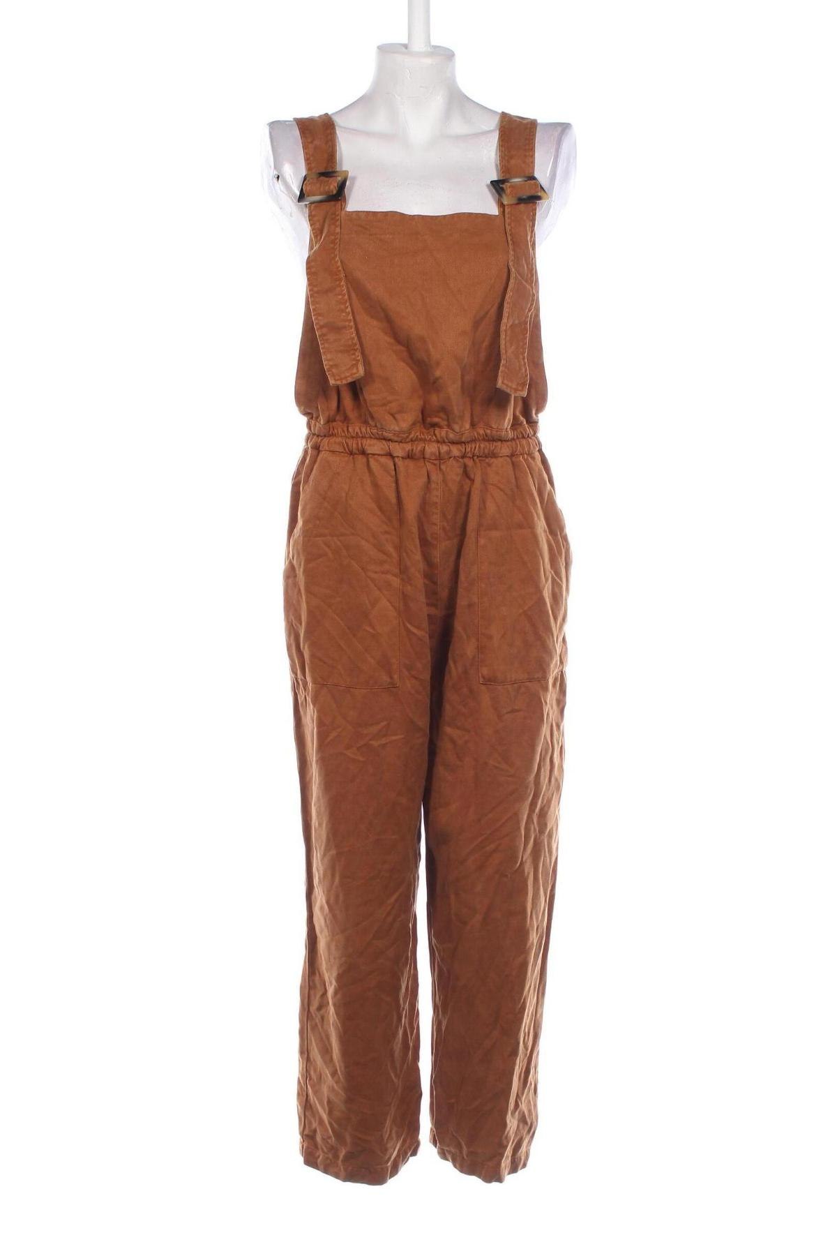 Damen Overall Zara, Größe M, Farbe Braun, Preis € 16,99