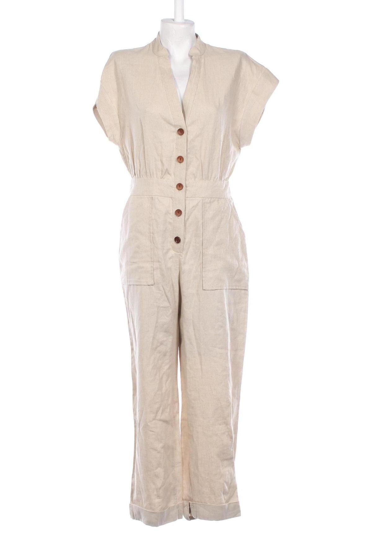 Damen Overall Zara, Größe S, Farbe Beige, Preis € 25,57