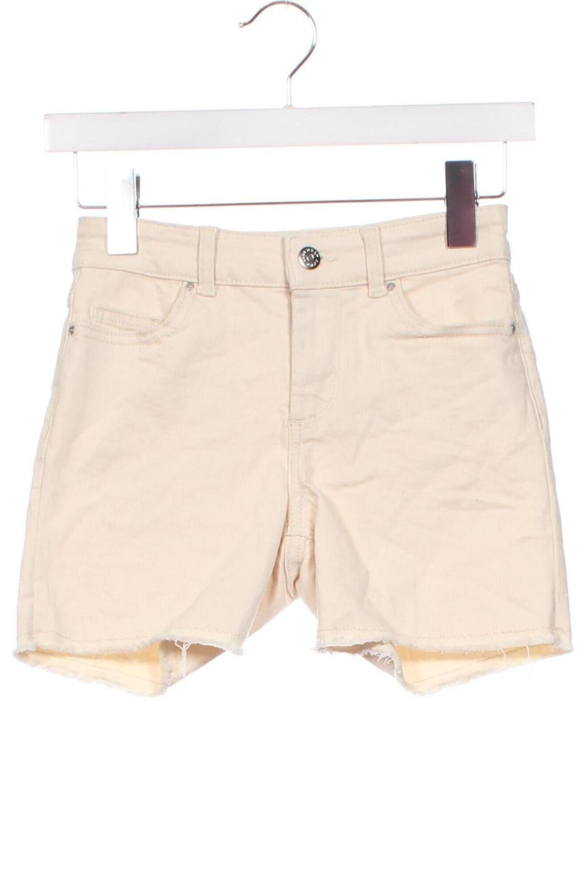 Damen Shorts ONLY, Größe XS, Farbe Ecru, Preis 9,99 €