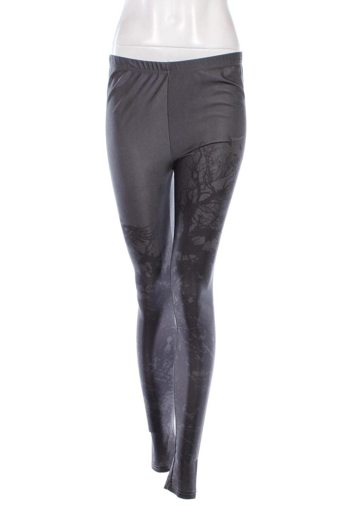 Damen Leggings Black Premium by EMP Clothing, Größe M, Farbe Grau, Preis 8,99 €