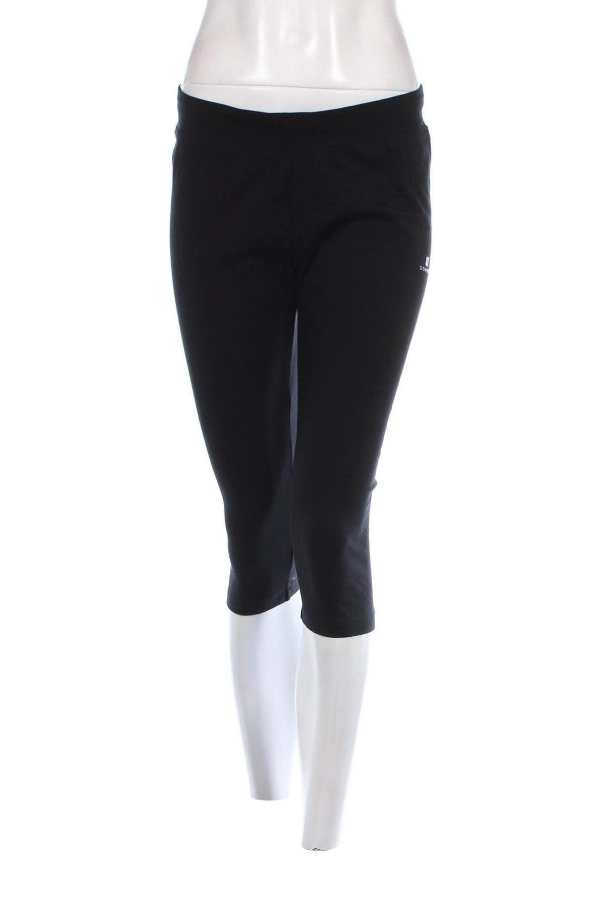 Damen Leggings Domyos, Größe M, Farbe Schwarz, Preis 5,49 €