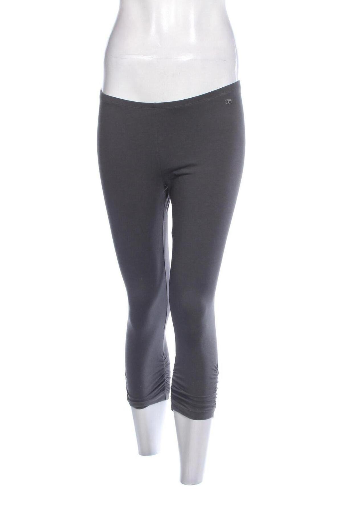 Damen Leggings Tom Tailor, Größe L, Farbe Grau, Preis 18,99 €