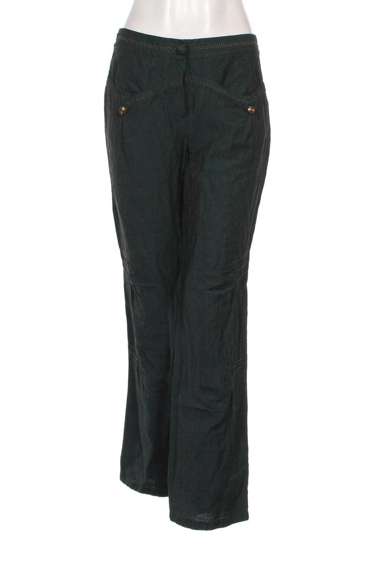 Pantaloni de femei, Mărime S, Culoare Verde, Preț 122,60 Lei