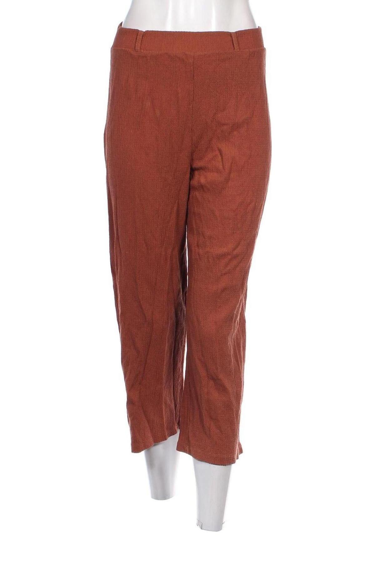 Pantaloni de femei Amisu, Mărime M, Culoare Maro, Preț 40,99 Lei