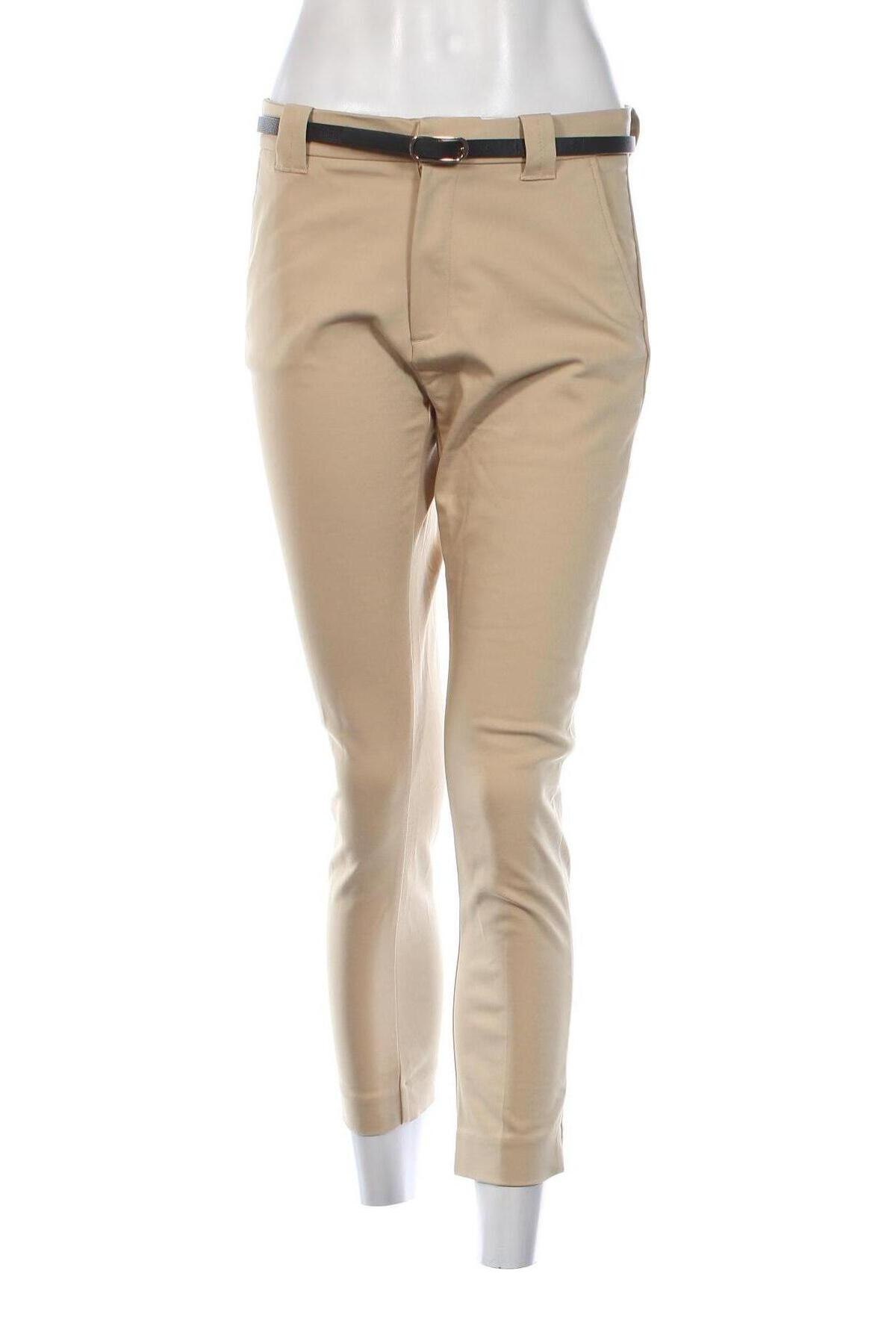 Damenhose Bershka, Größe M, Farbe Beige, Preis 8,99 €