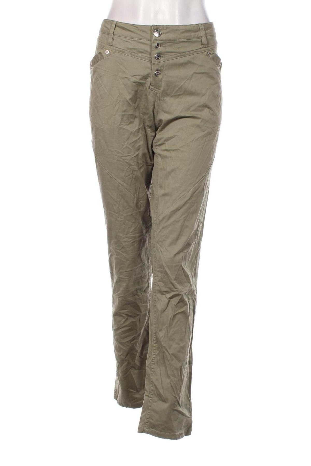 Pantaloni de femei Bpc Bonprix Collection, Mărime XXL, Culoare Verde, Preț 48,99 Lei